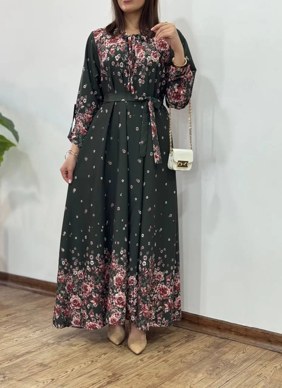 پیراهن مانتویی ایتالیایی نورین