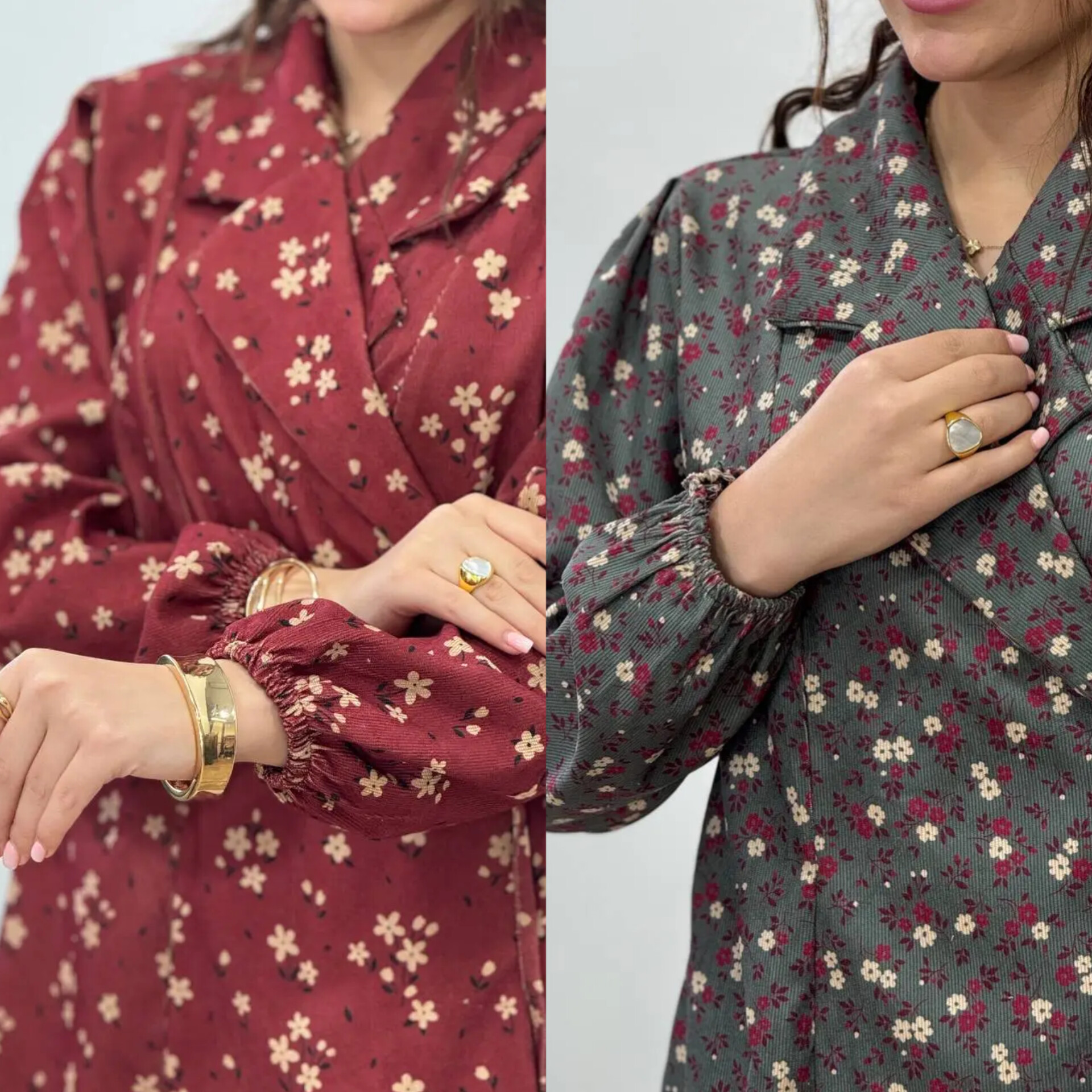 بلوز روهمگرد مخمل کبریتی آلا